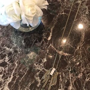Banana Republic long chain pendant necklace